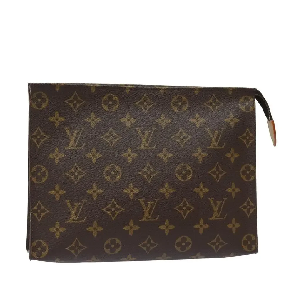Louis Vuitton Monogram Poche Toilette 26 Pouch Brown